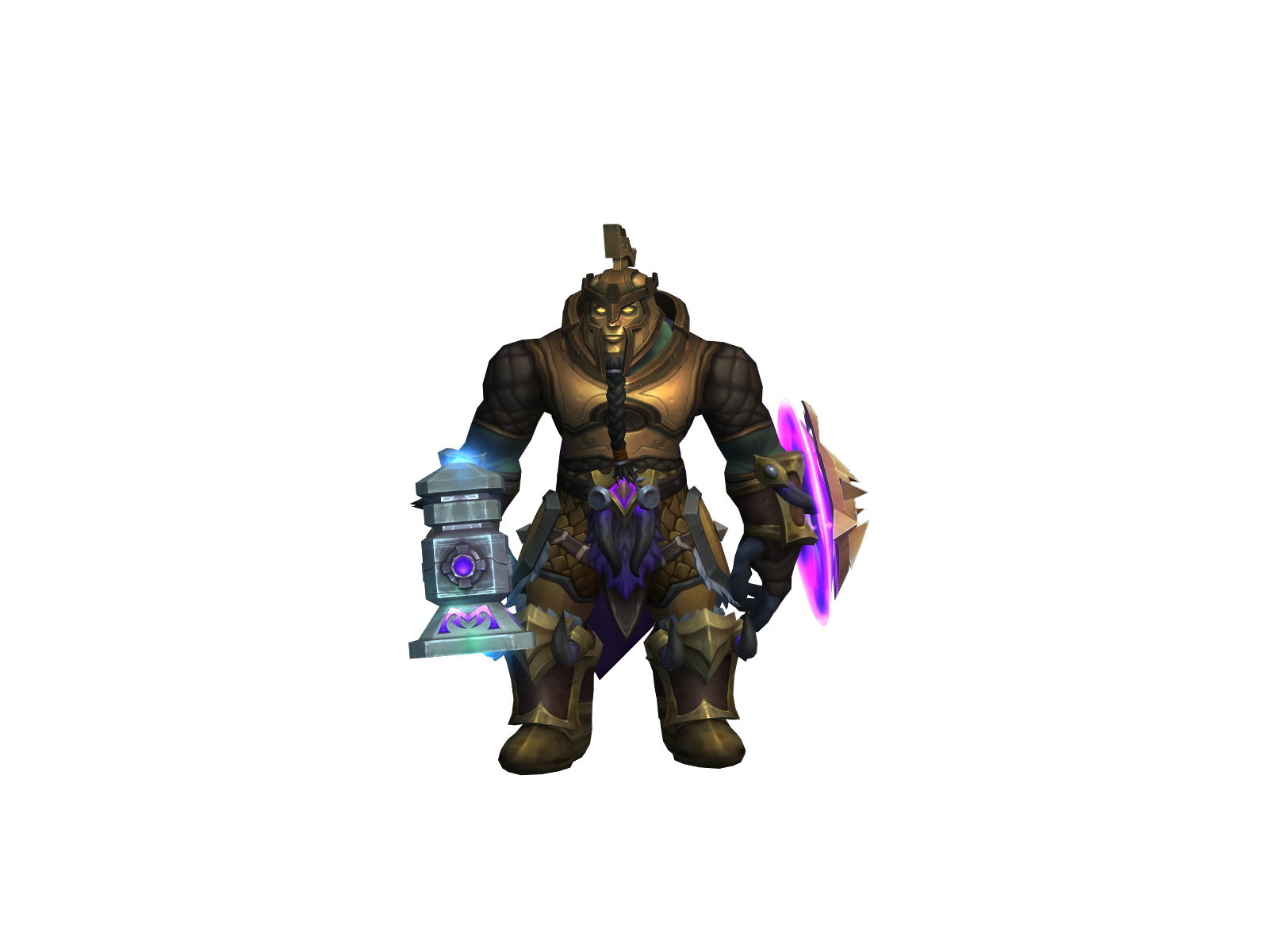 Burli 3D character render