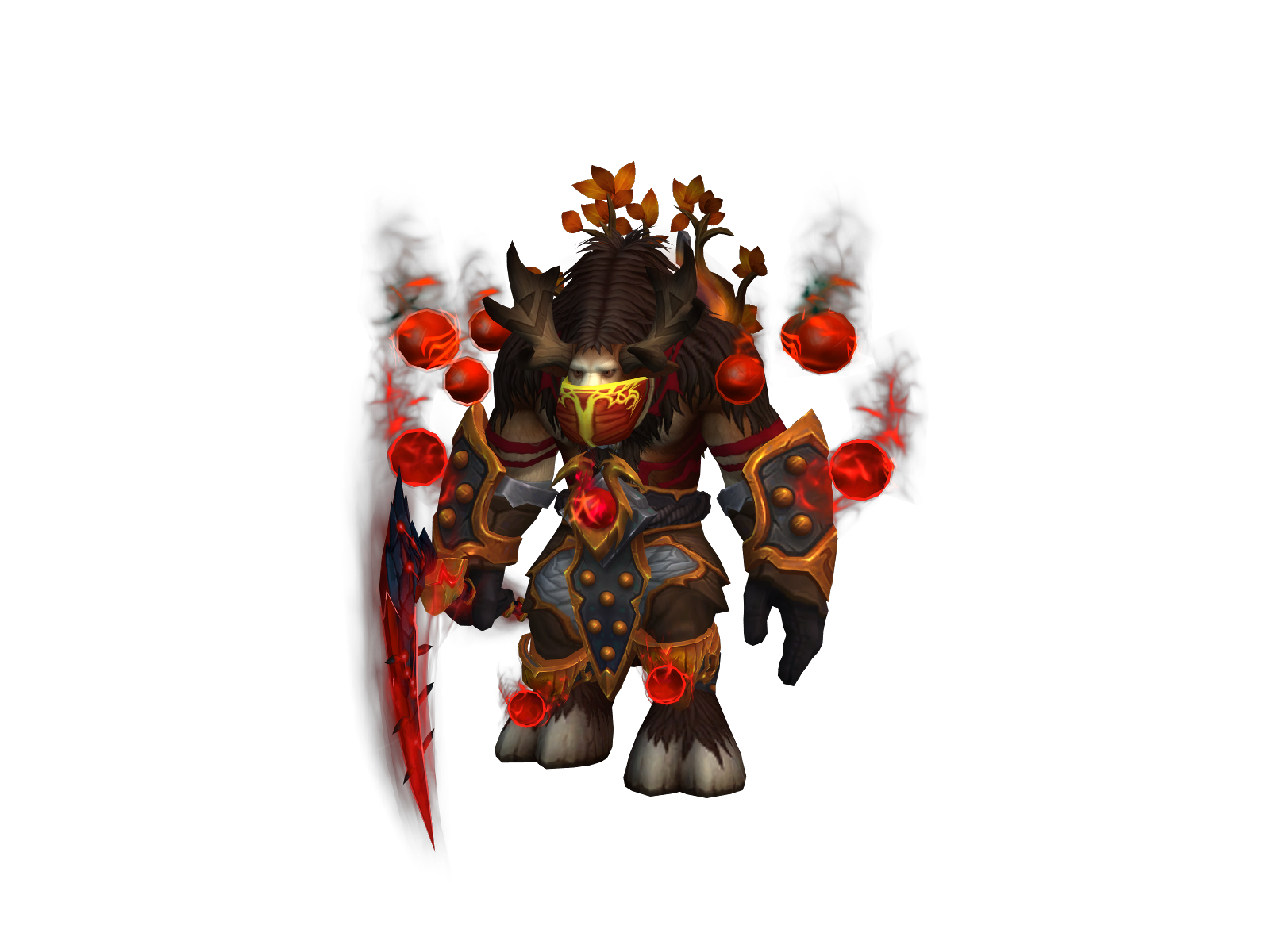 Meowdegozaru 3D character render