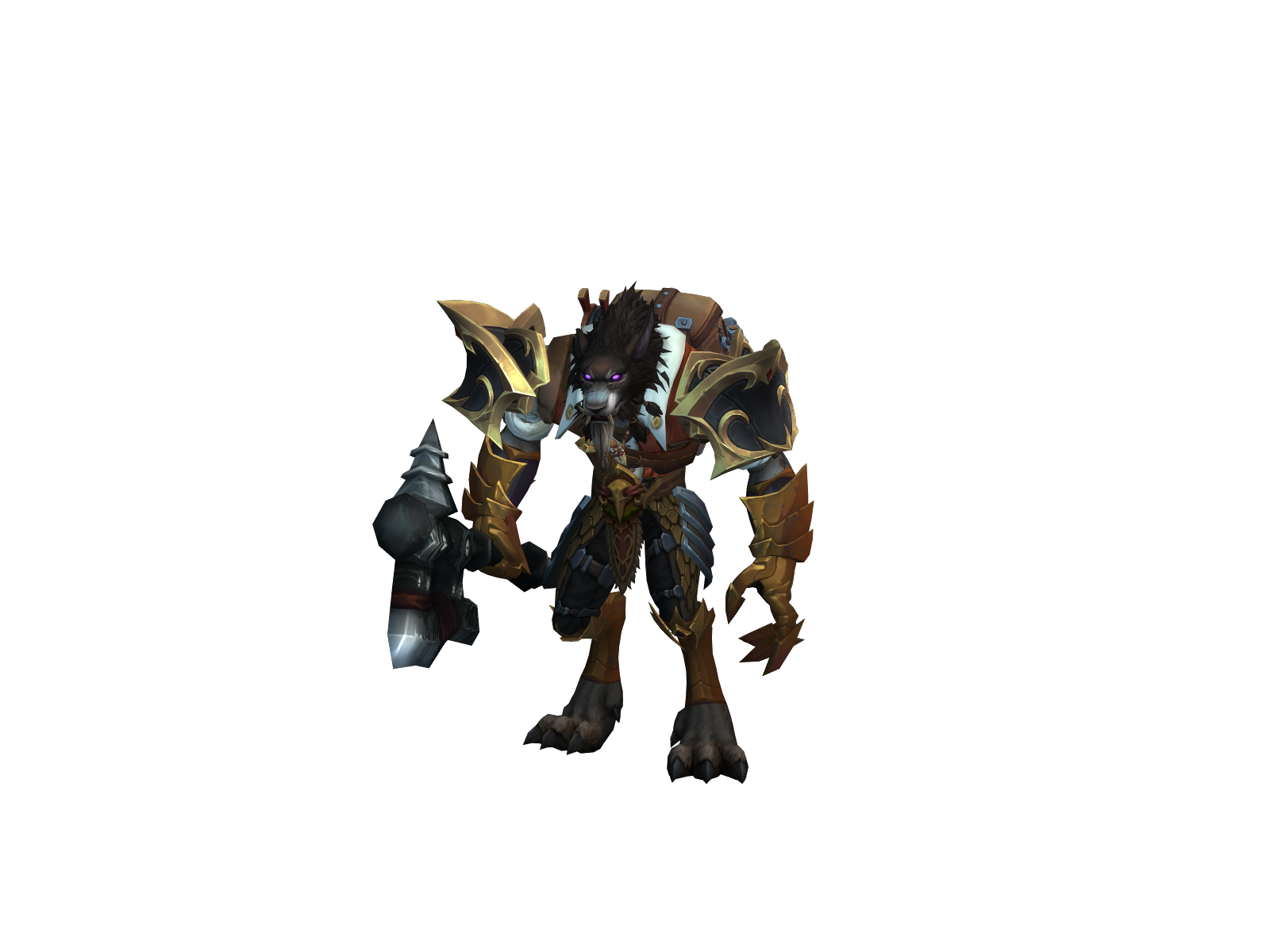 Desparo 3D character render