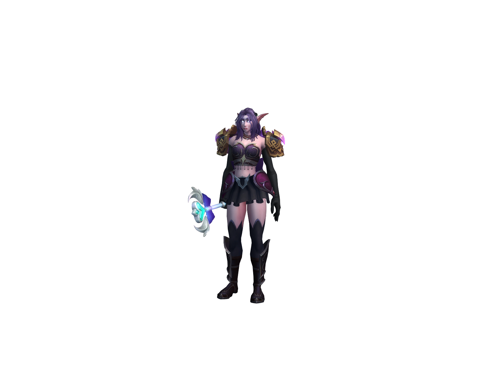 Slavicgirl 3D character render