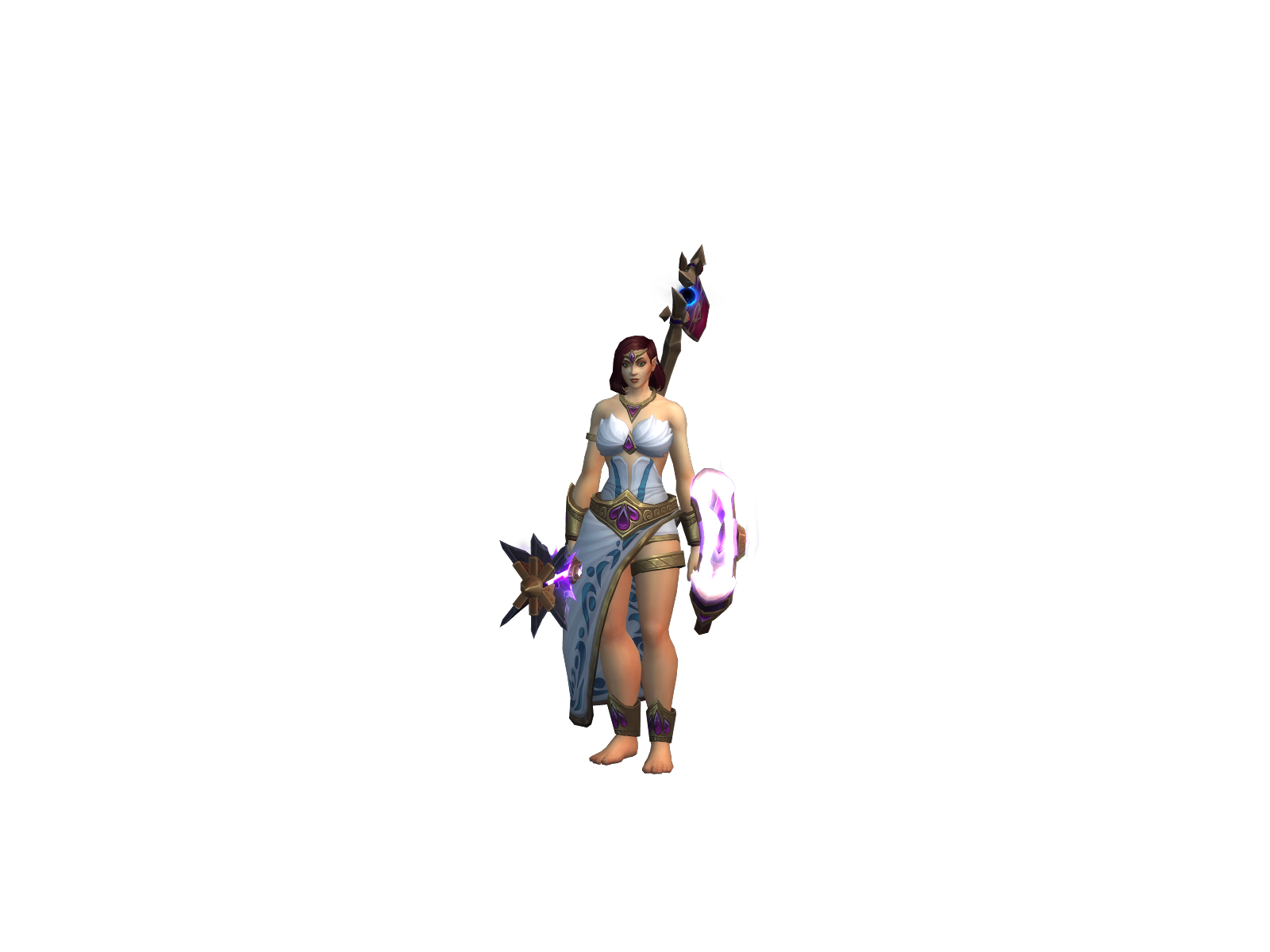 Newtonx 3D character render
