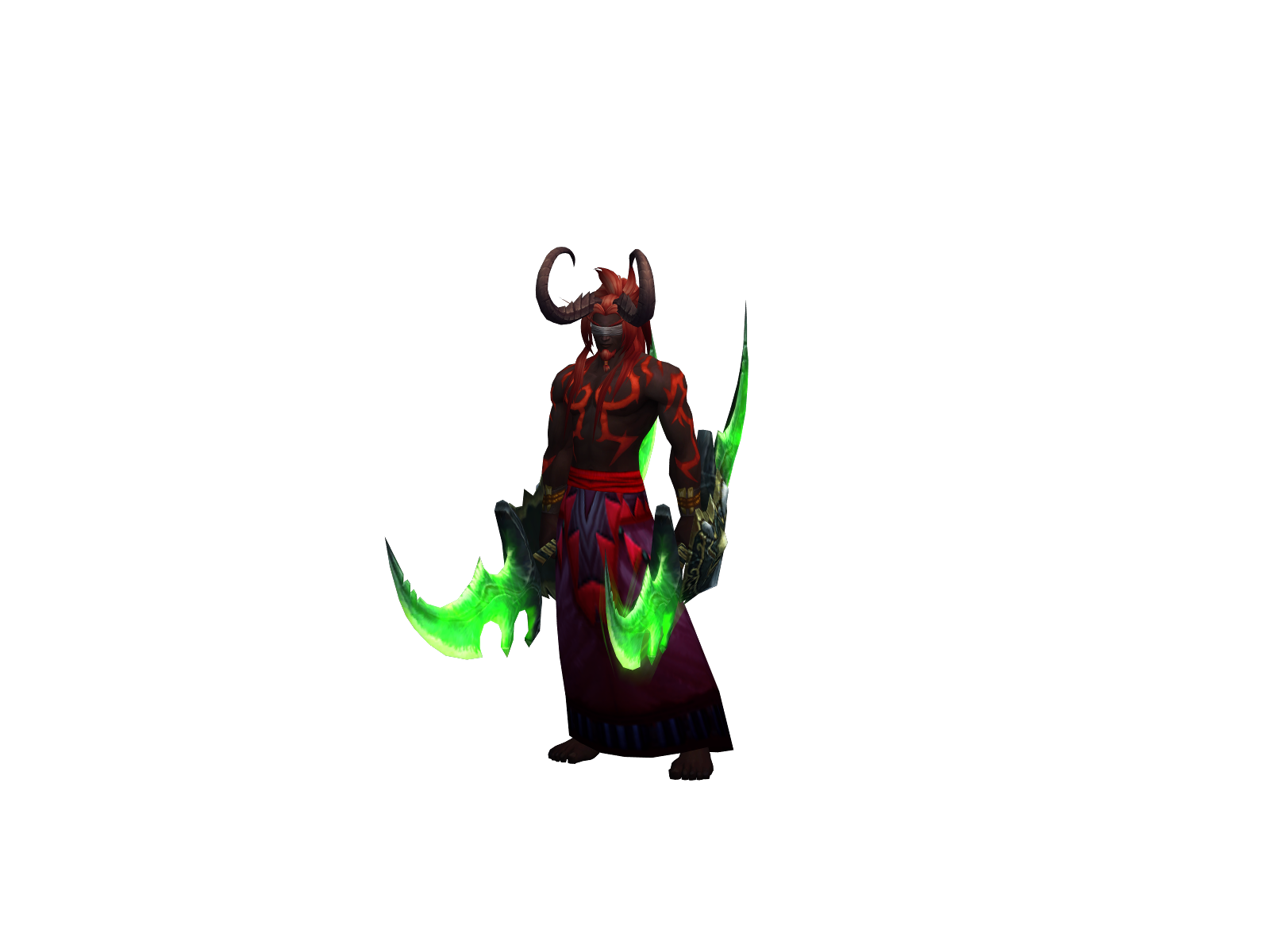 Mannîck 3D character render