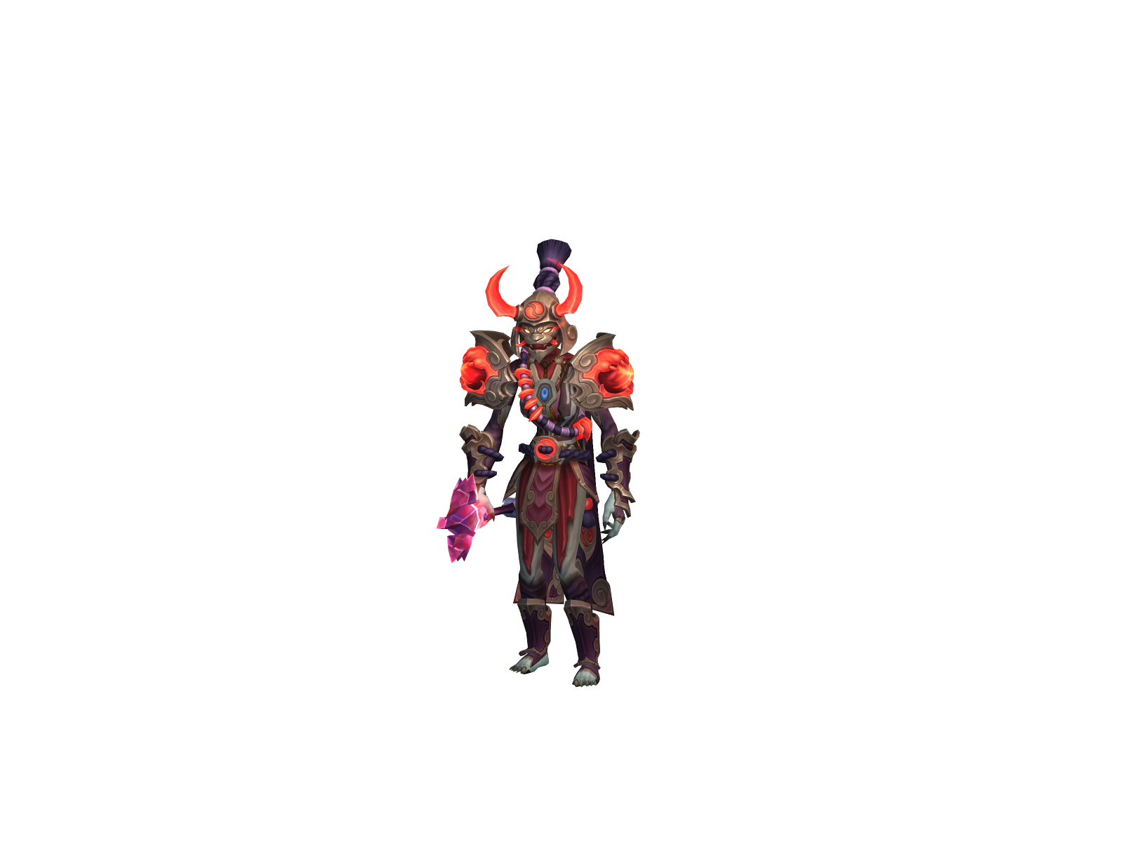 Dobevibin 3D character render