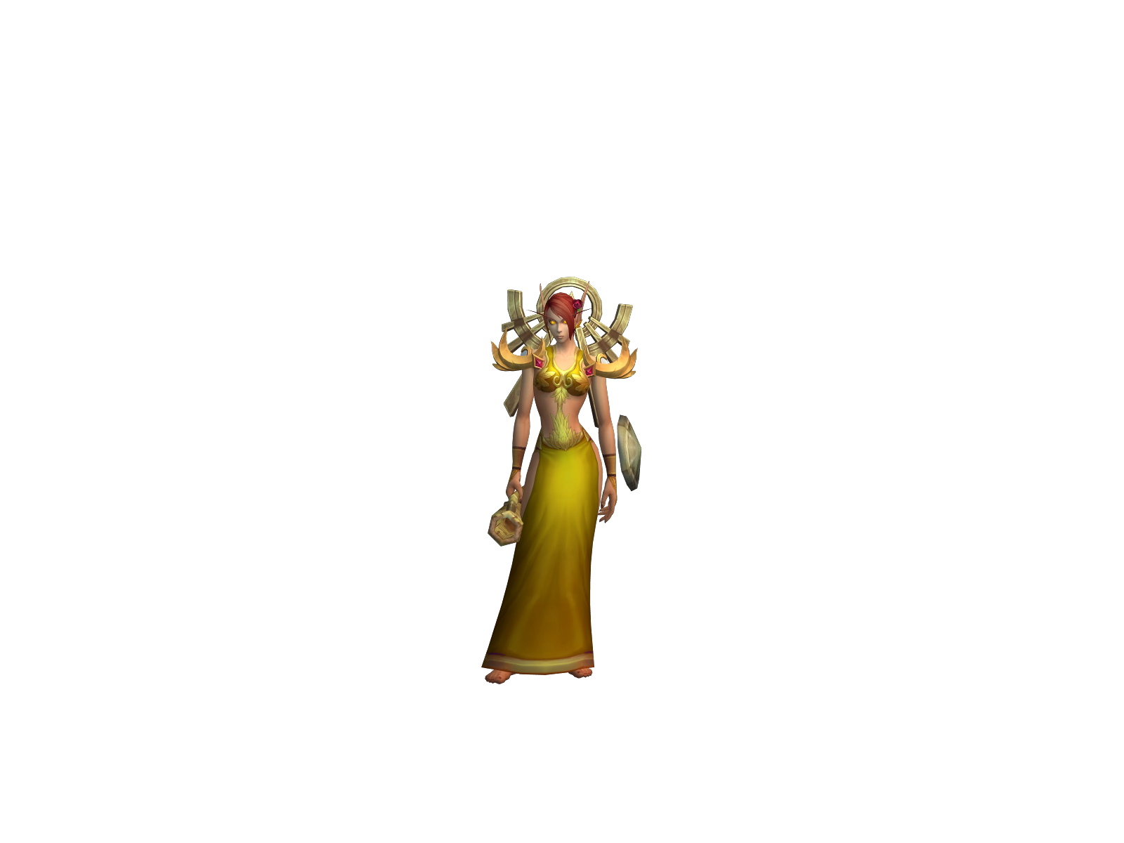 Erianthel 3D character render