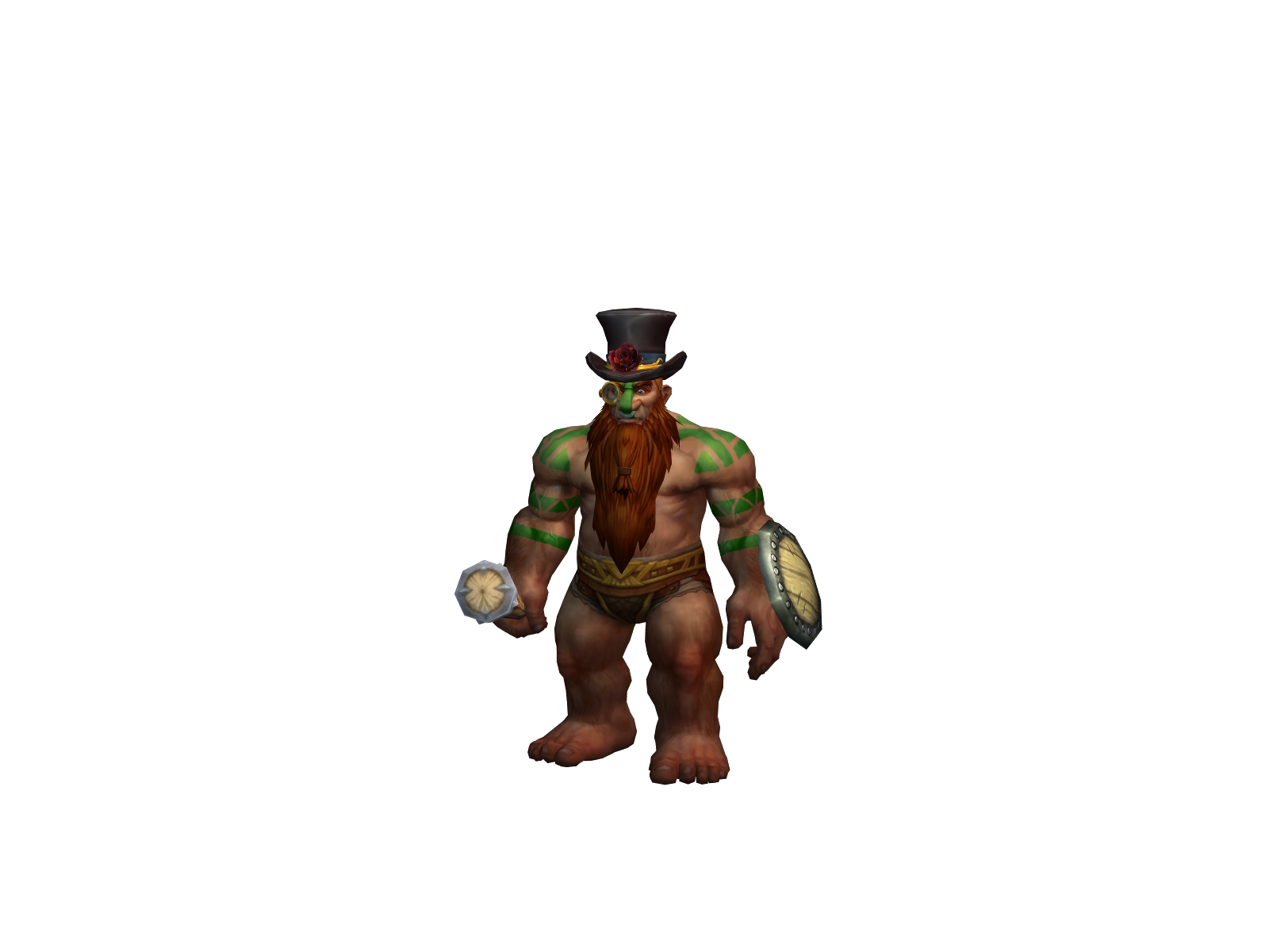 Dryves 3D character render