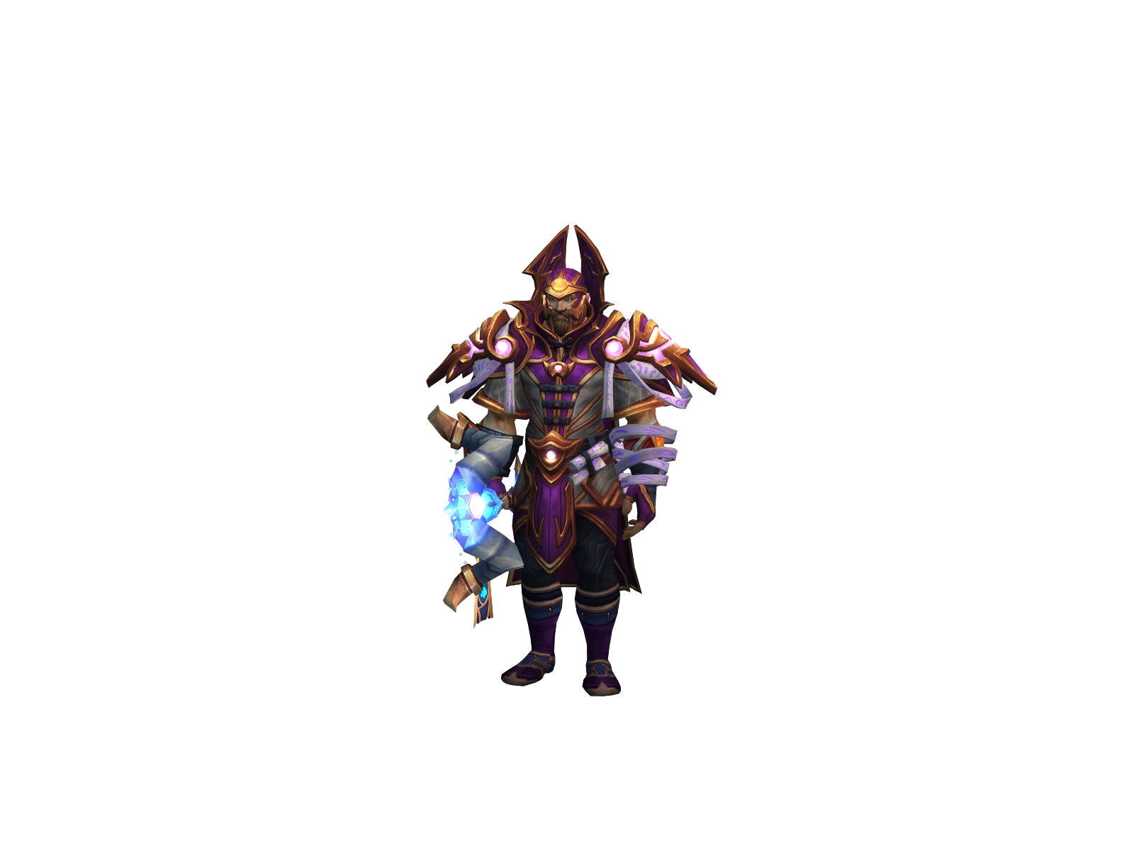 Elkiador 3D character render