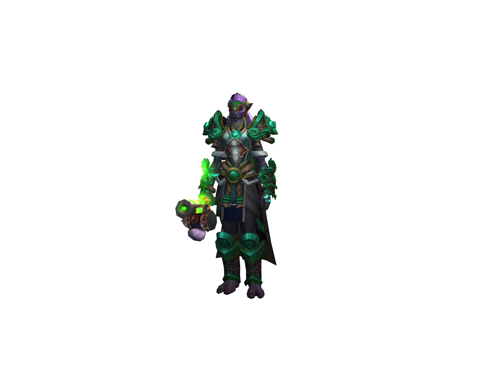Minérva 3D character render