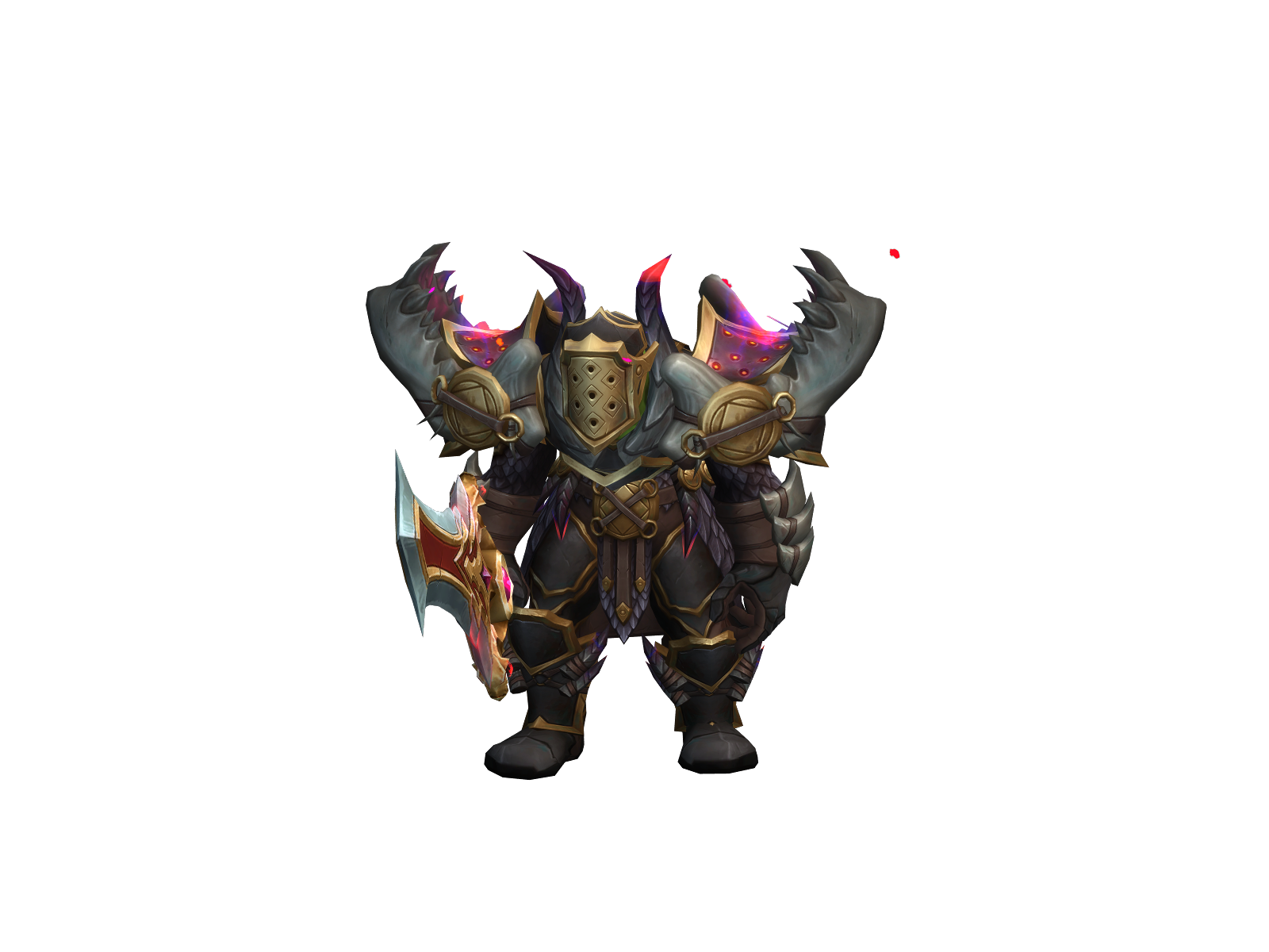 Lazyphatshat 3D character render