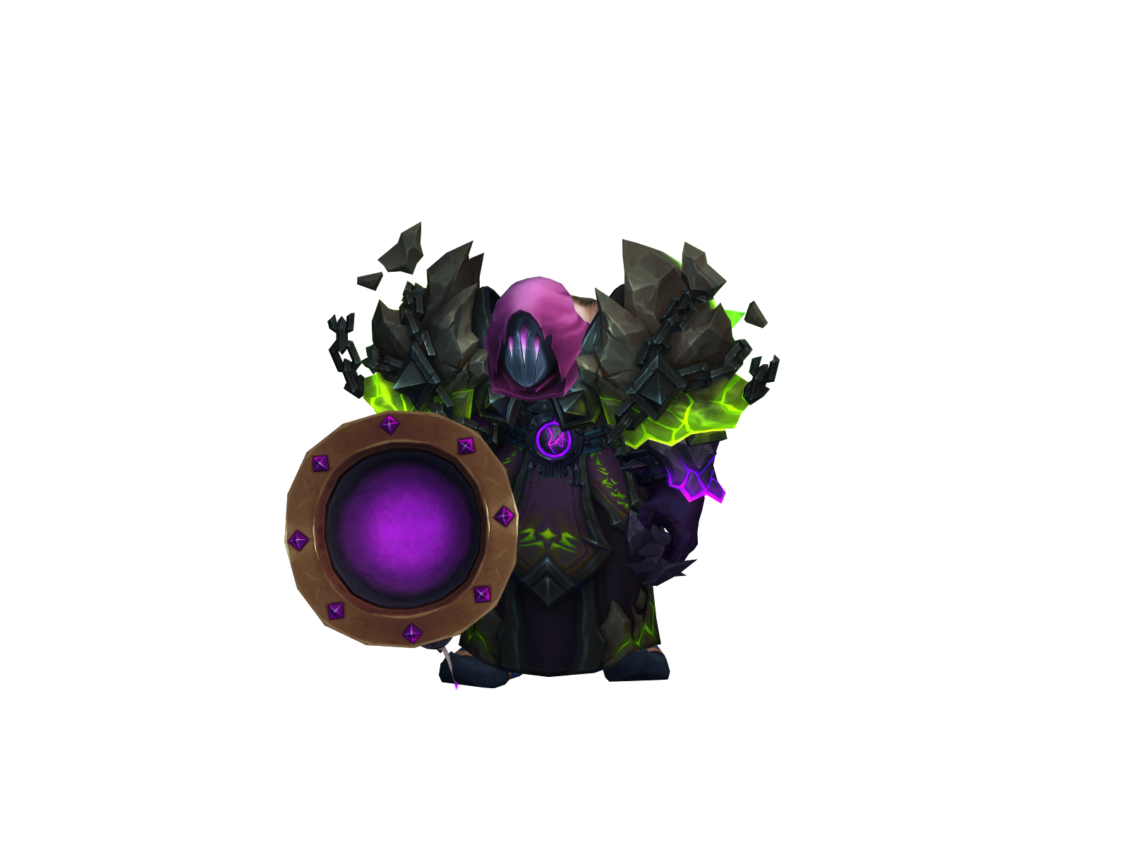 Luhkai 3D character render