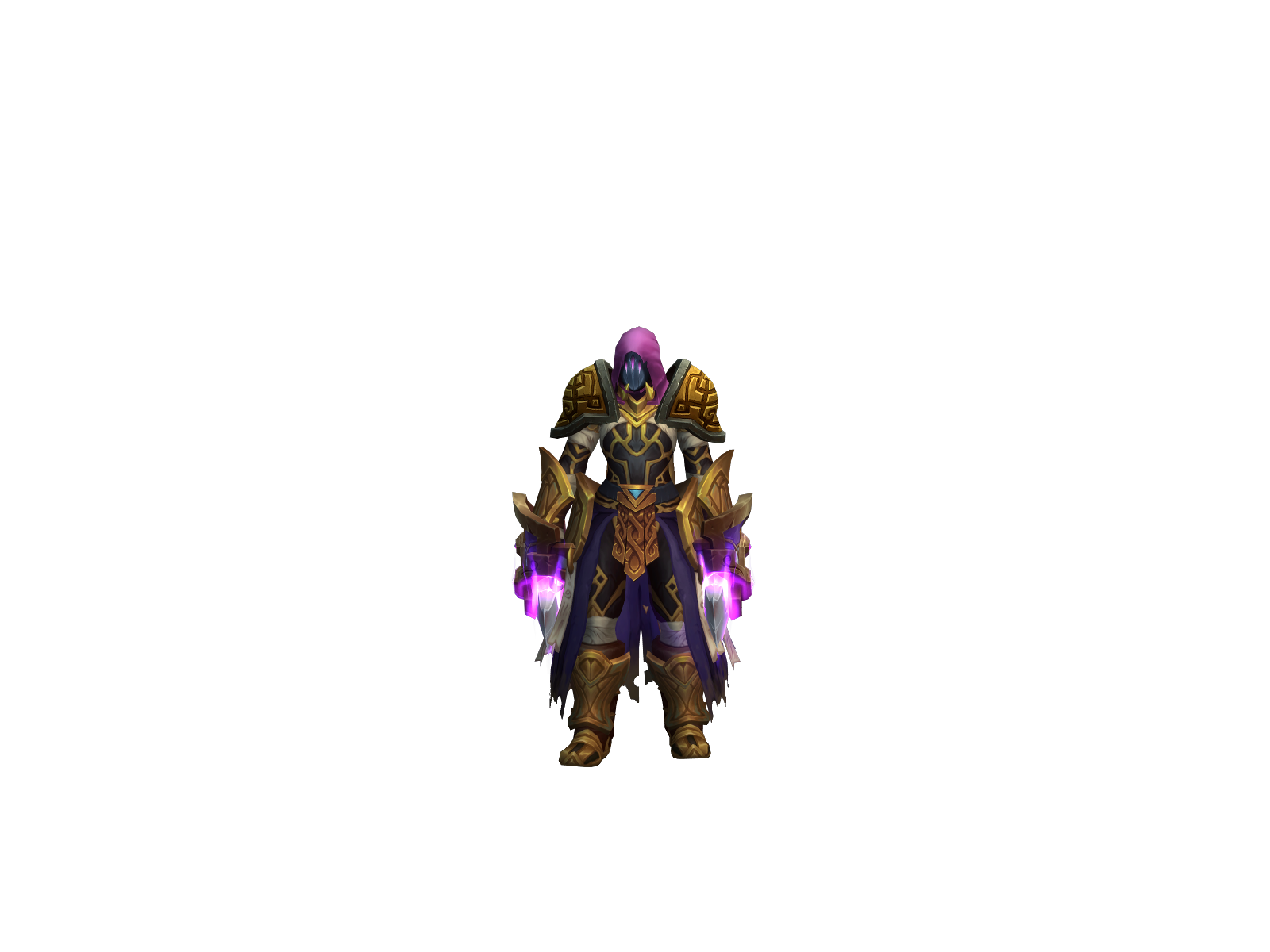 Isky 3D character render
