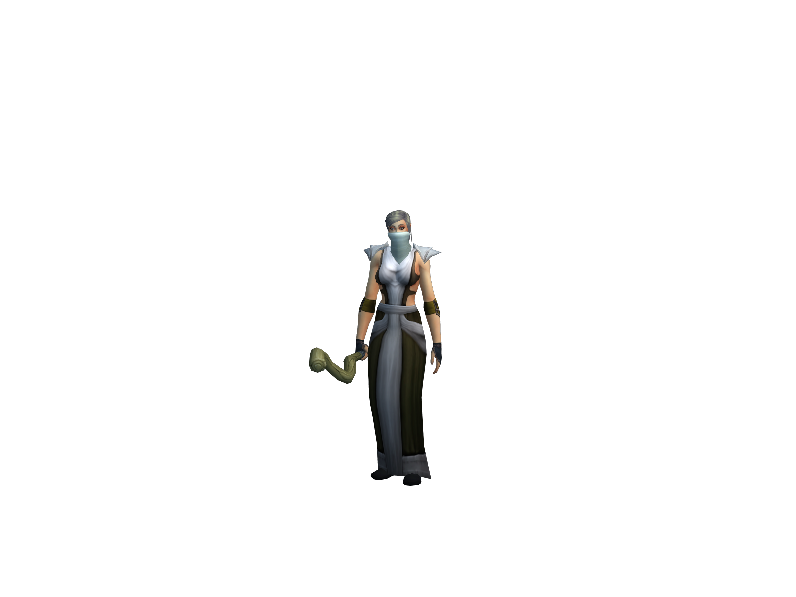 Floridiaan 3D character render