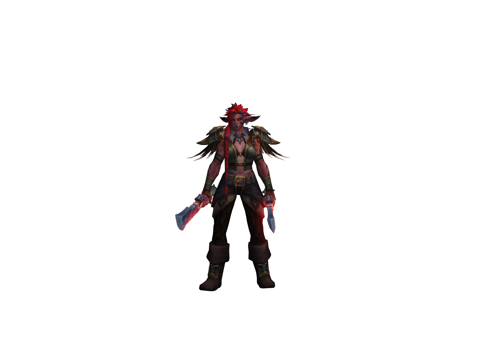 Halmani 3D character render