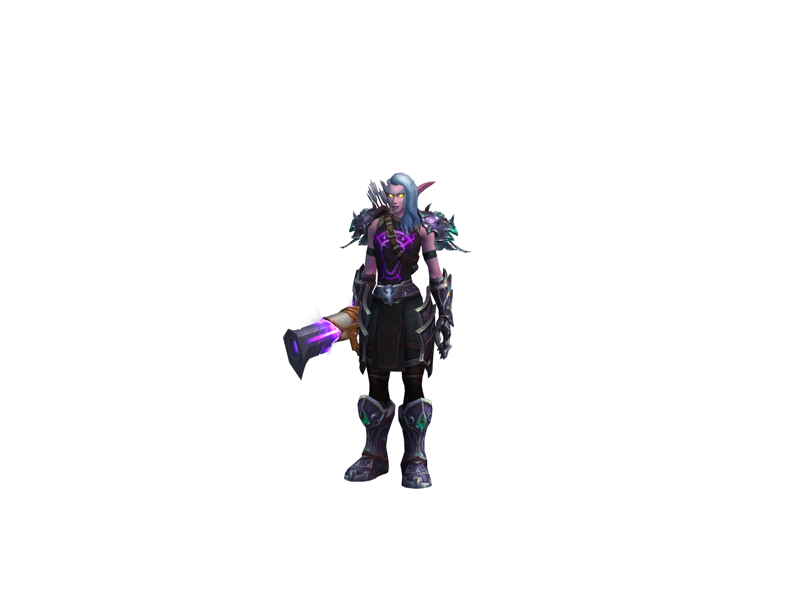 Wolvshot 3D character render