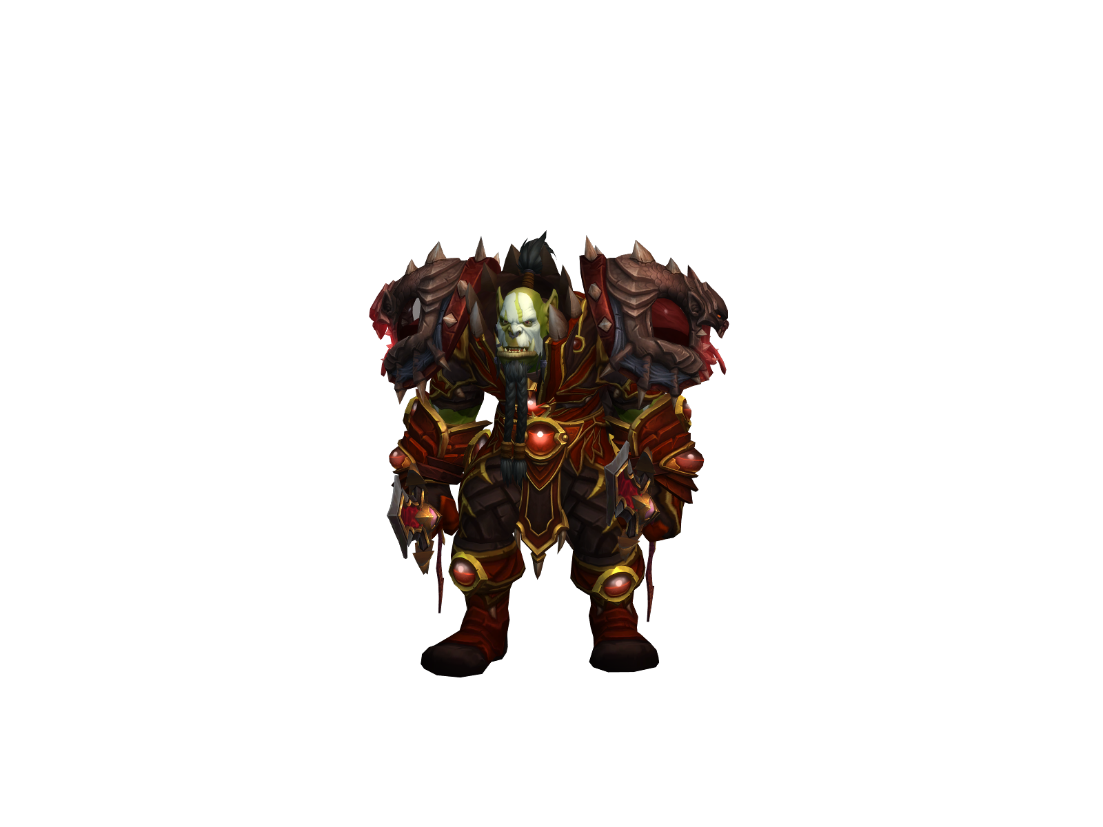 Brakul 3D character render