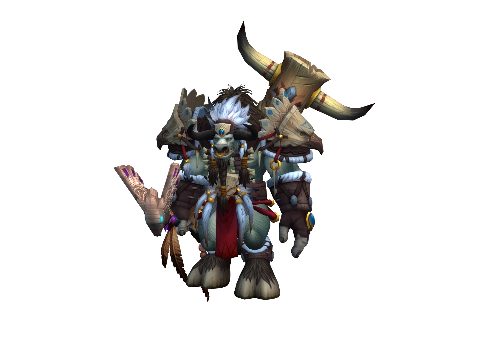 Motauro 3D character render
