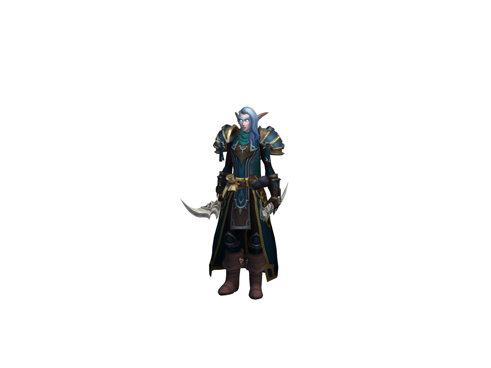 Alyhra 3D character render