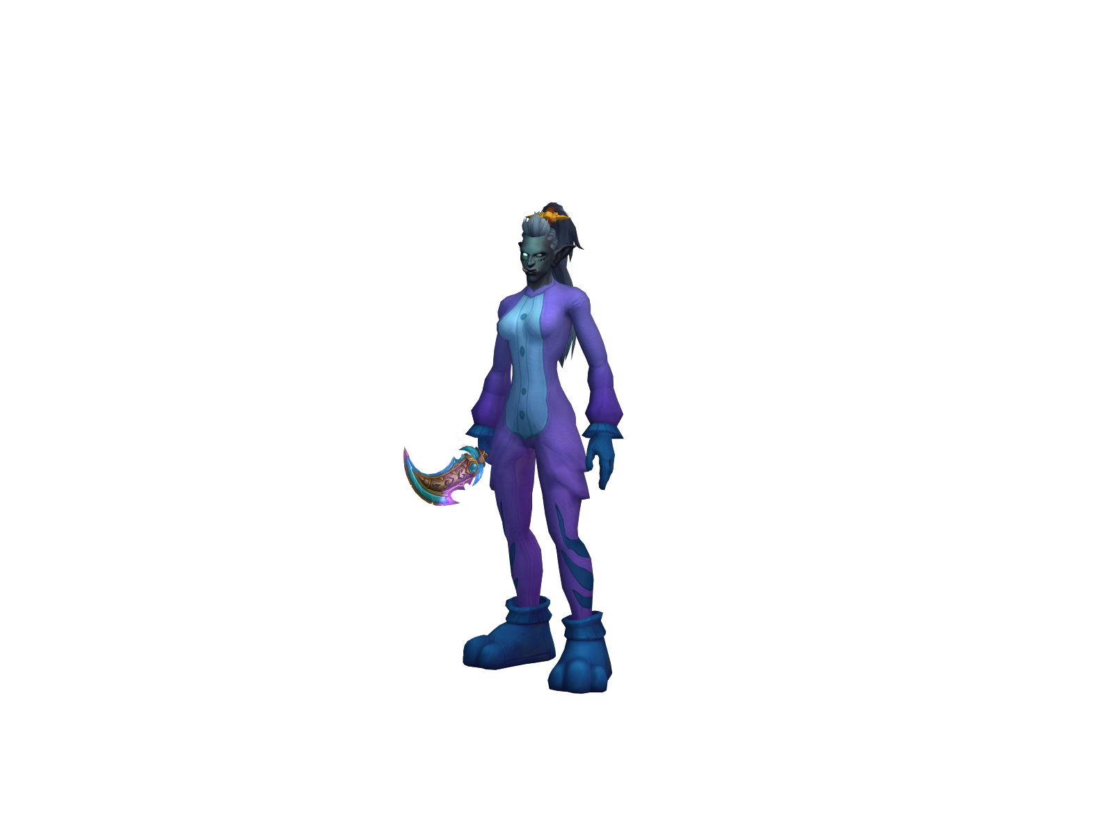 Craakkota 3D character render
