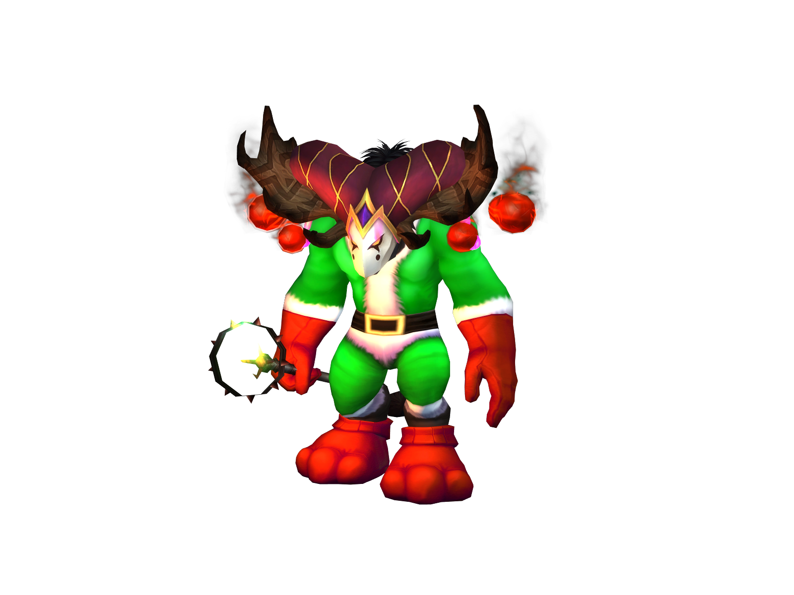 Bloodyugly 3D character render