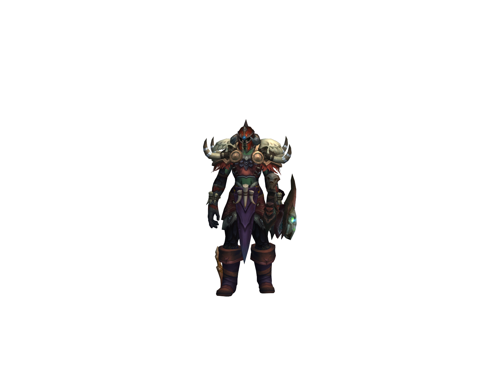 Tortuzo 3D character render