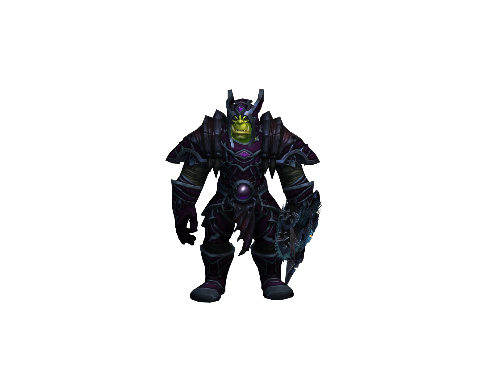 Ookrishi 3D character render