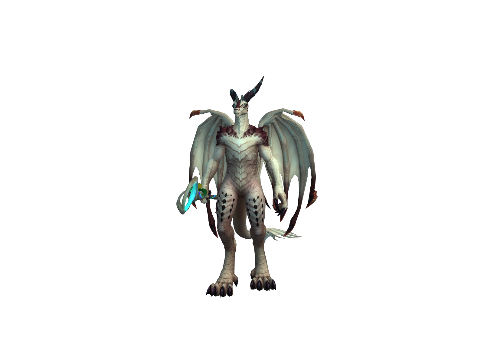 Cressyda 3D character render