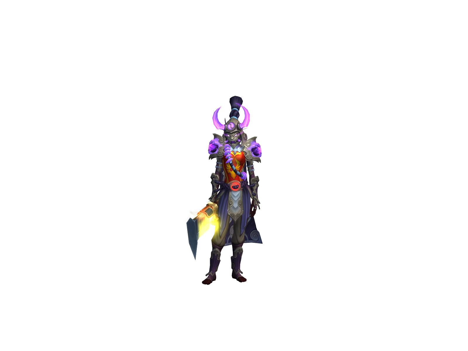 Hshbrwnie 3D character render