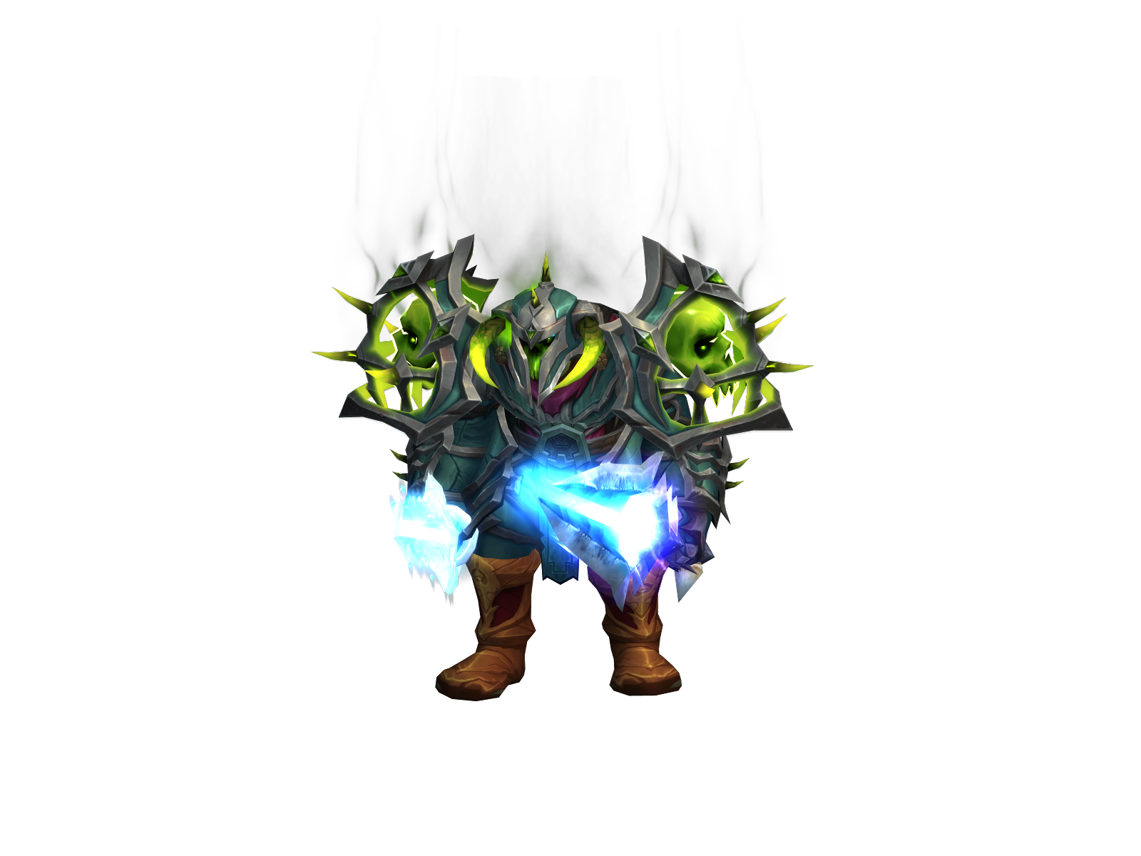 Paledæth 3D character render