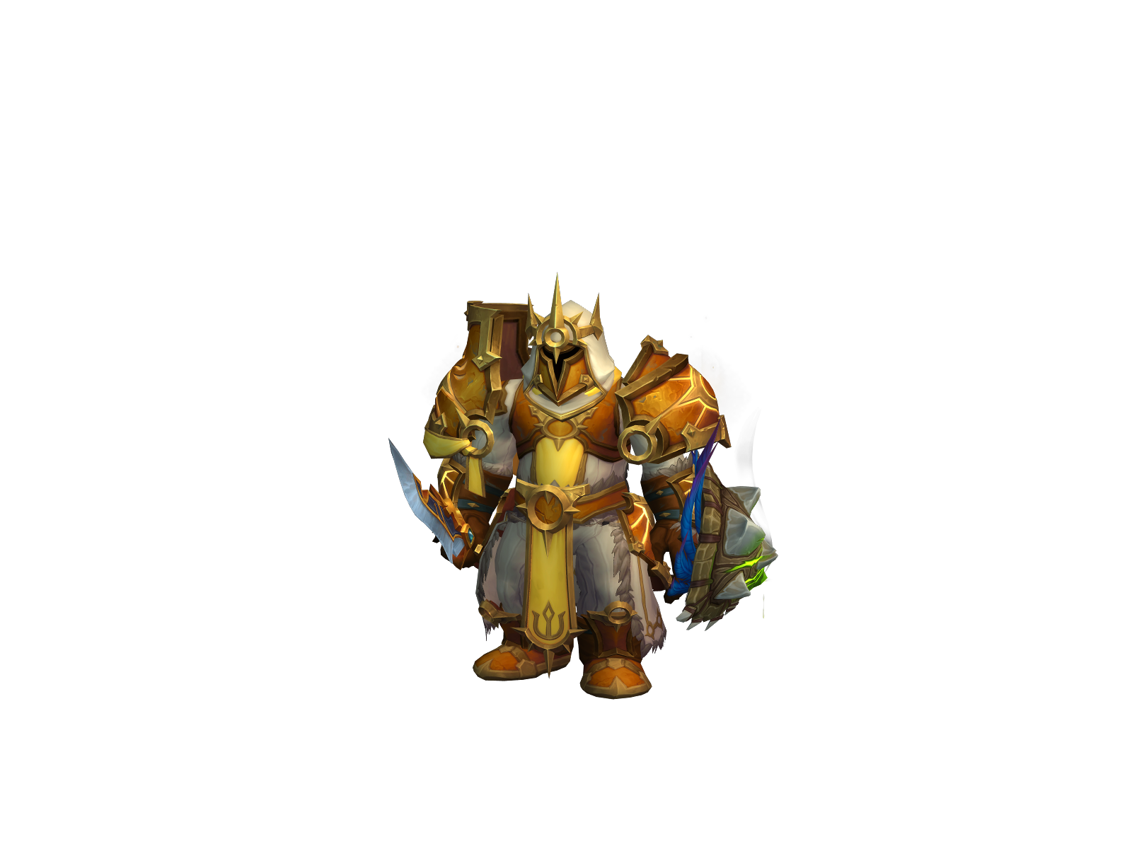 Elmãtador 3D character render