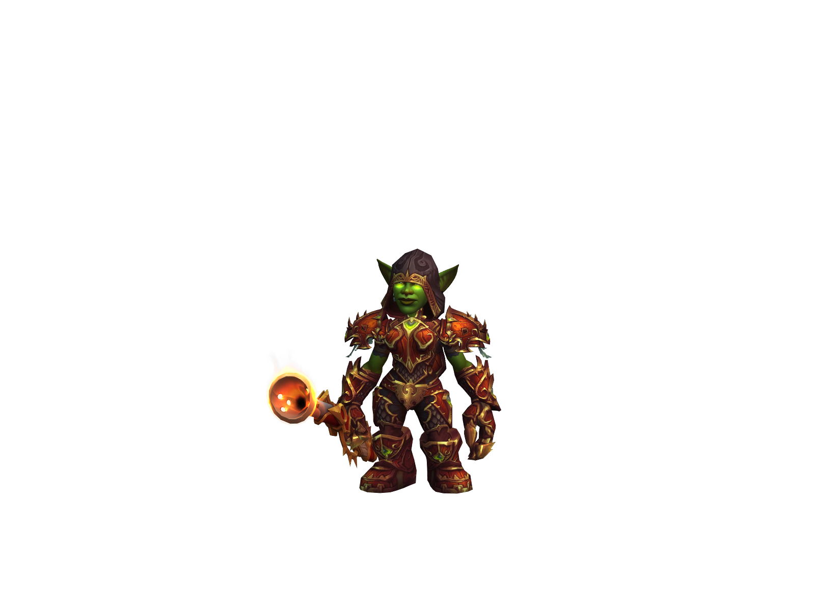Tivatamer 3D character render