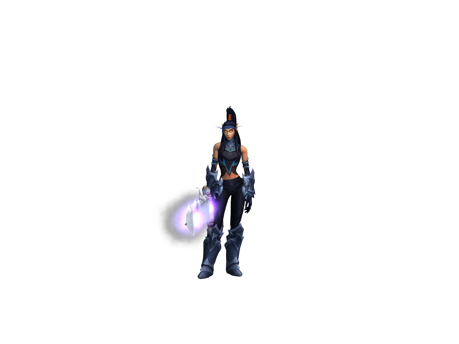 Zheüs 3D character render