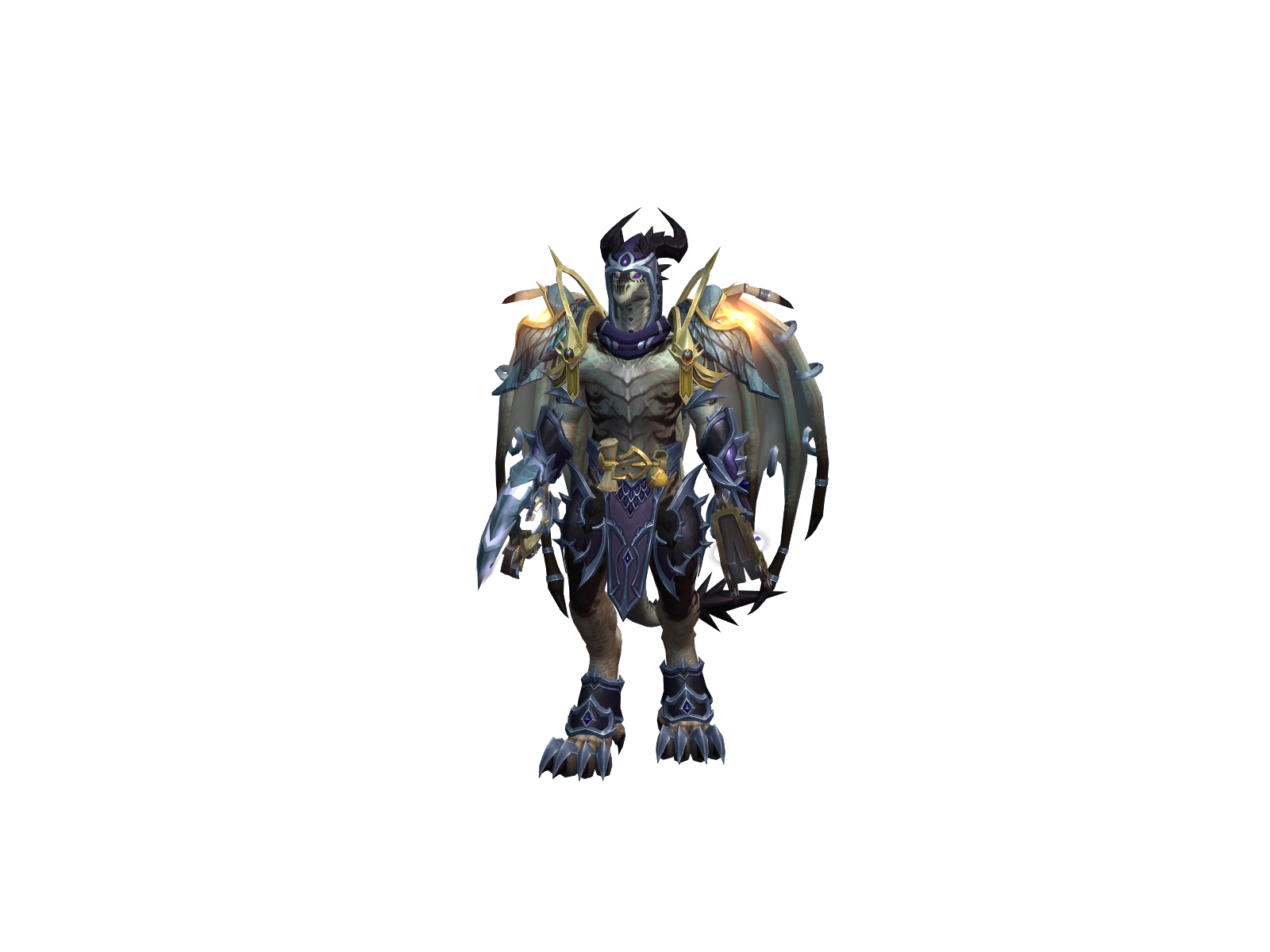 Agathokako 3D character render