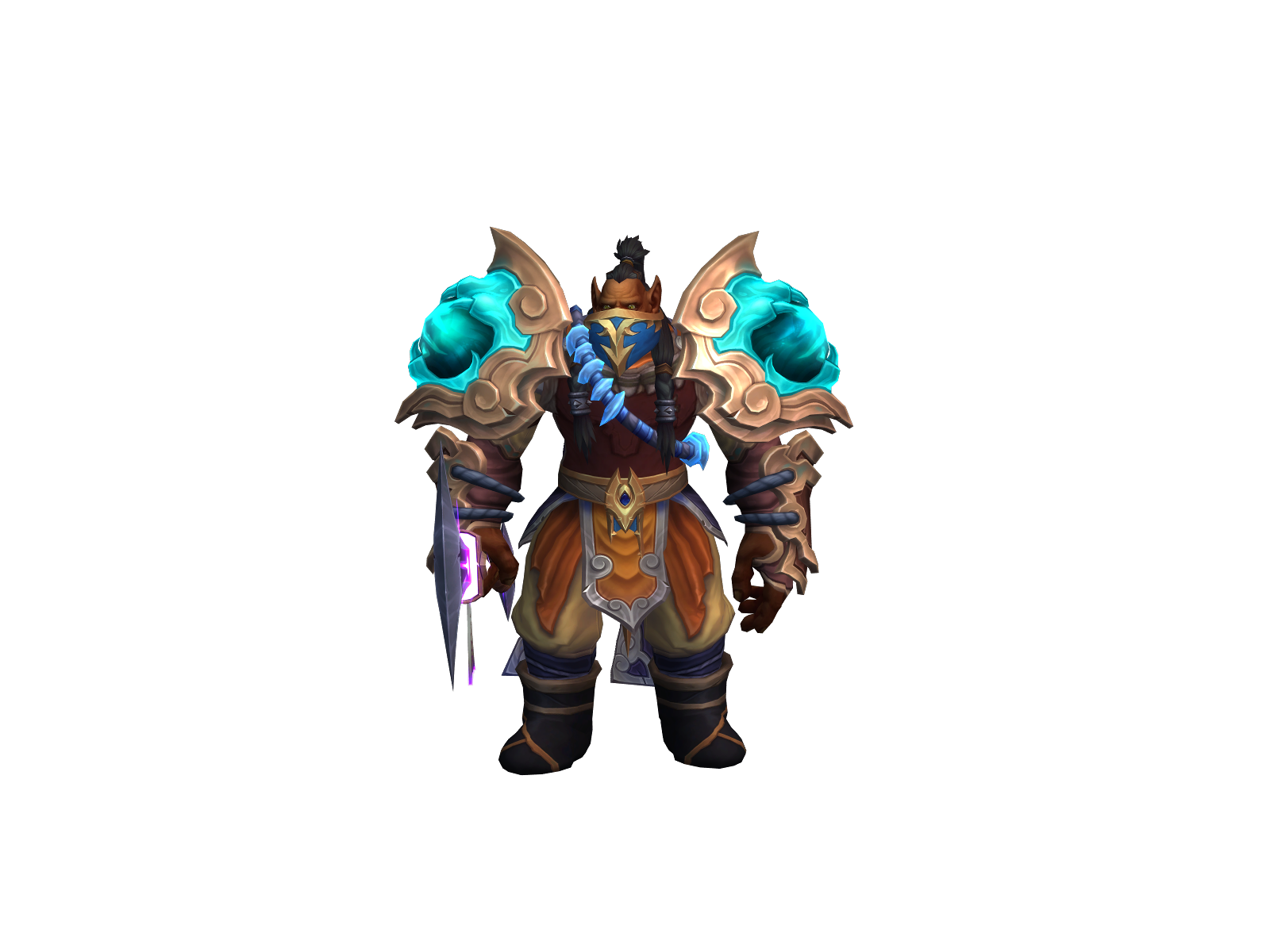 Vyosbish 3D character render
