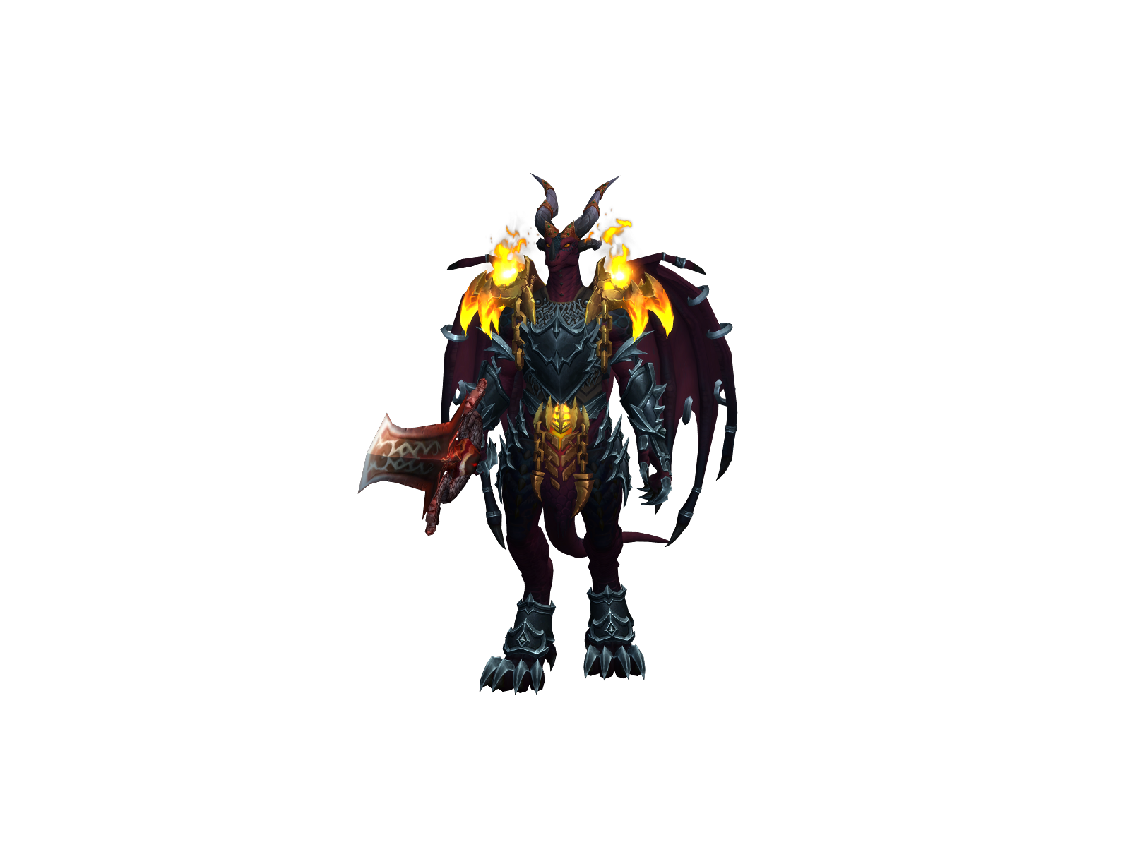 Azerazen 3D character render