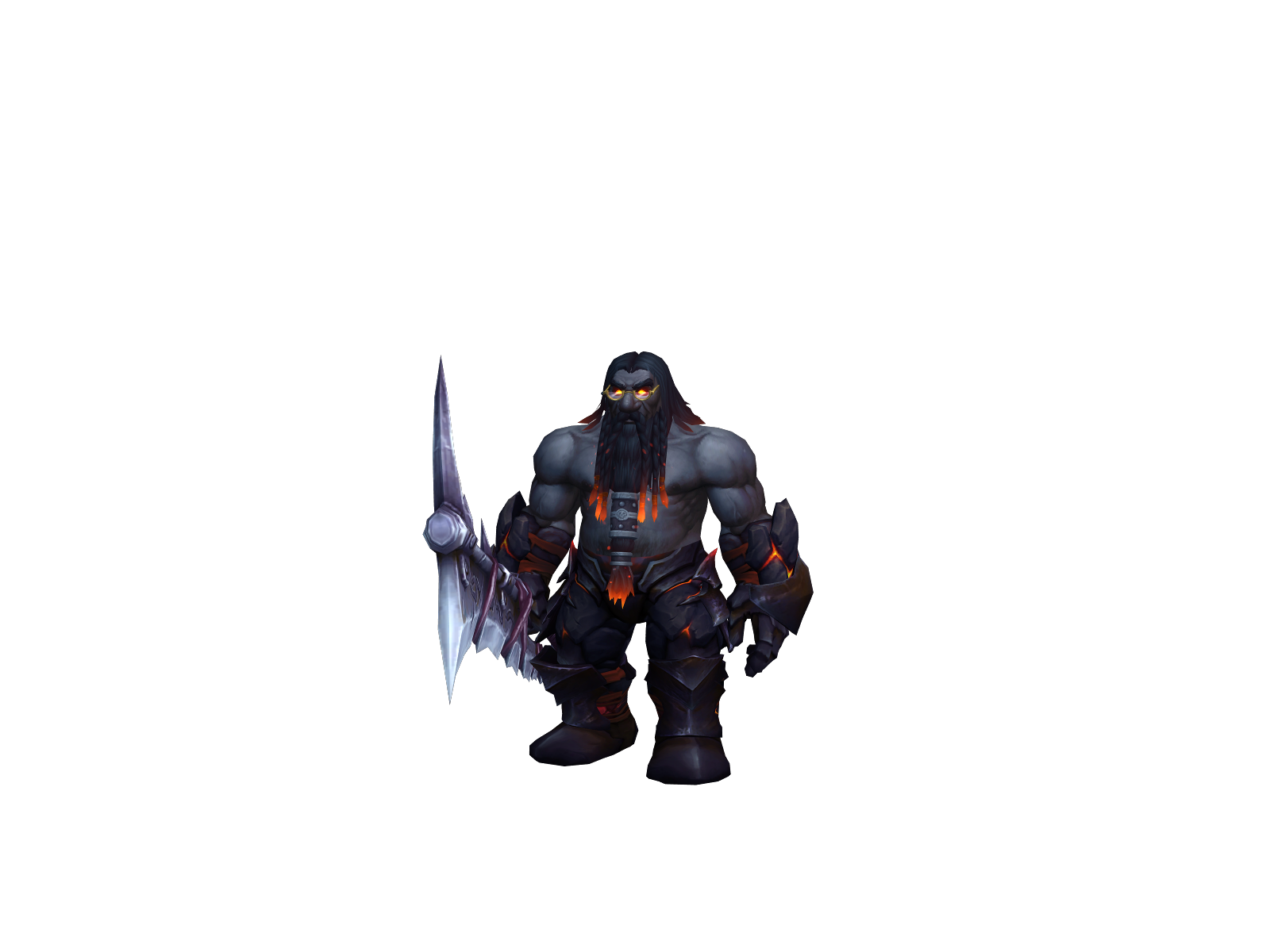 Wóoshang 3D character render