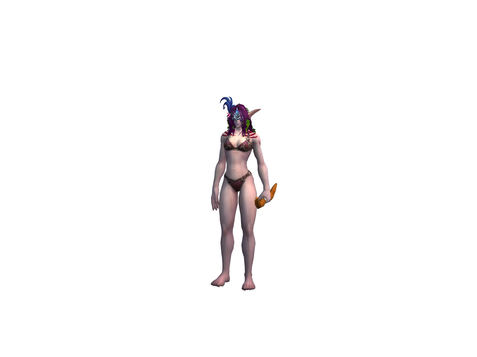 Lemurzosu 3D character render