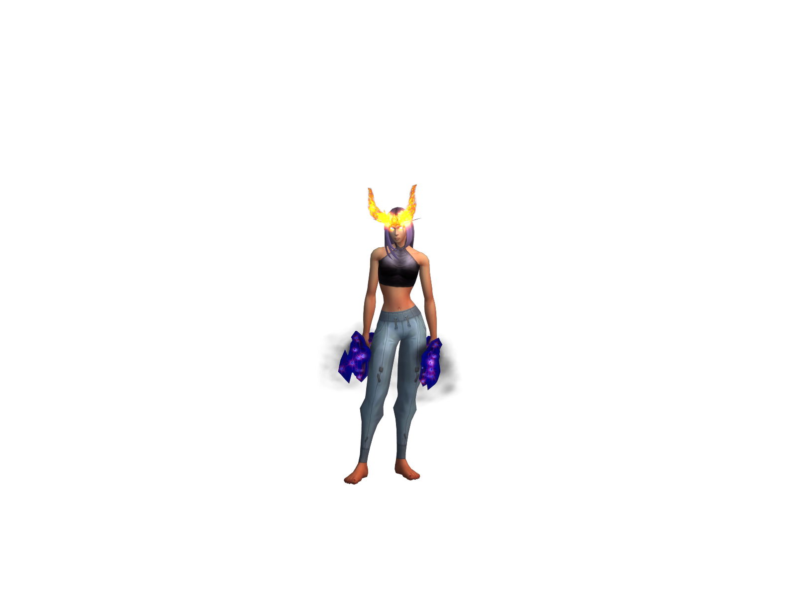 Rosu 3D character render