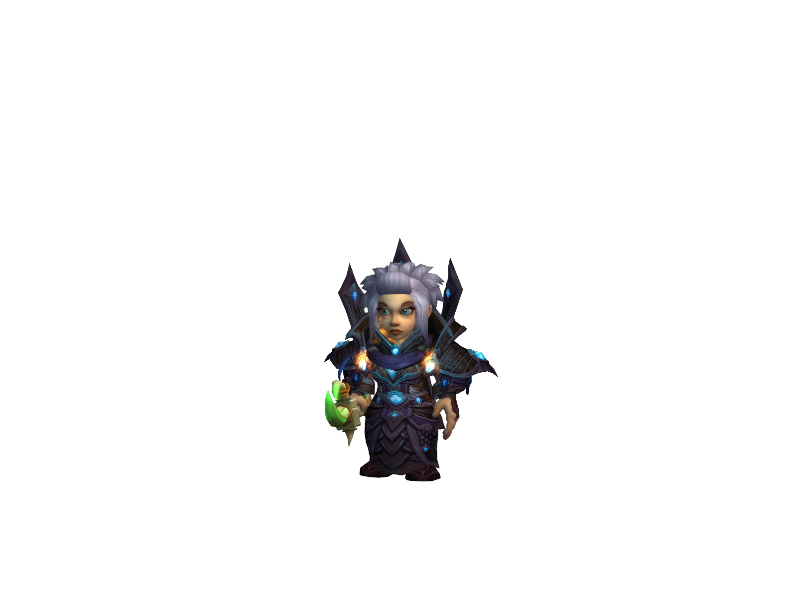 Dasckii 3D character render