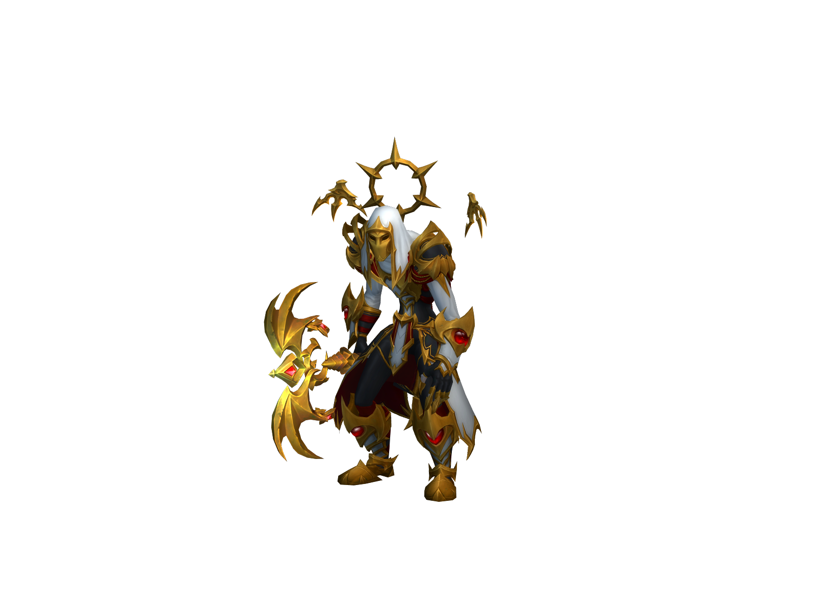 Skowble 3D character render