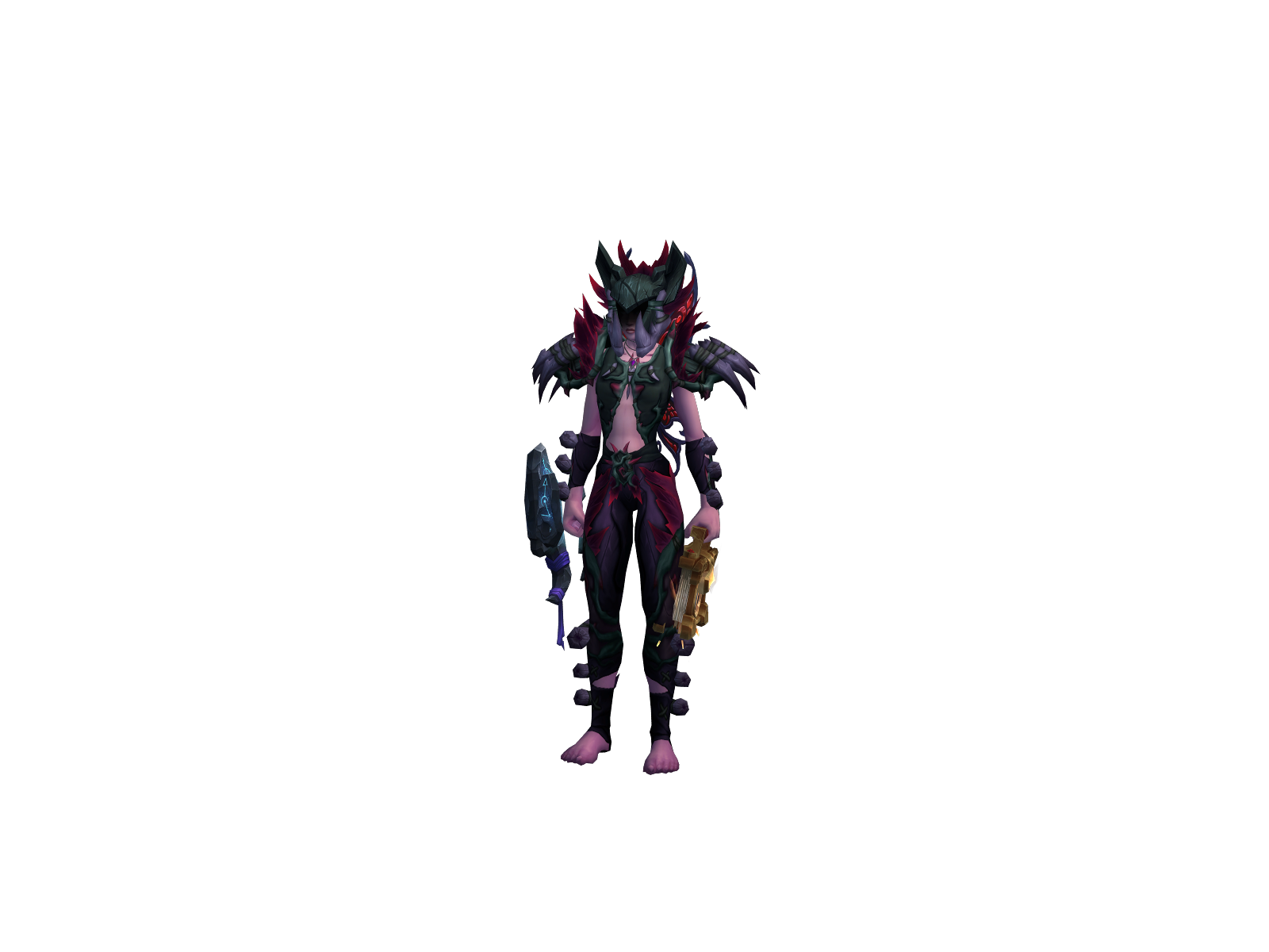 Abeanaa 3D character render