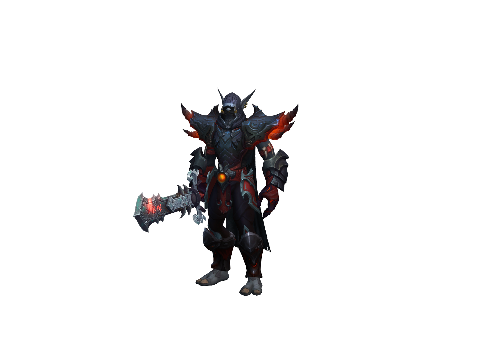 Serodin 3D character render
