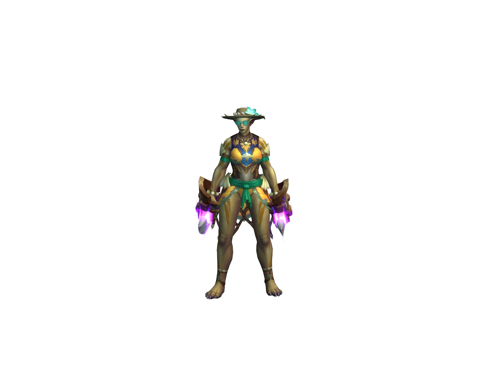 Tækwöndo 3D character render