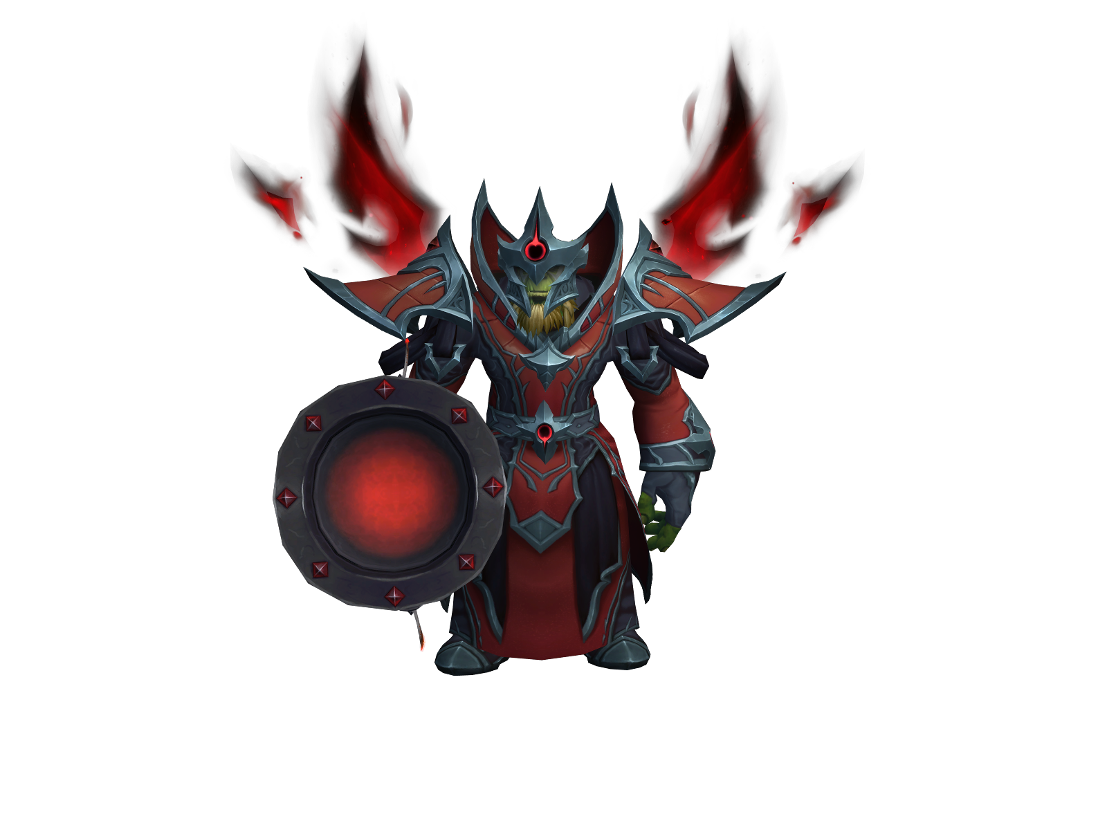 Deretrigar 3D character render
