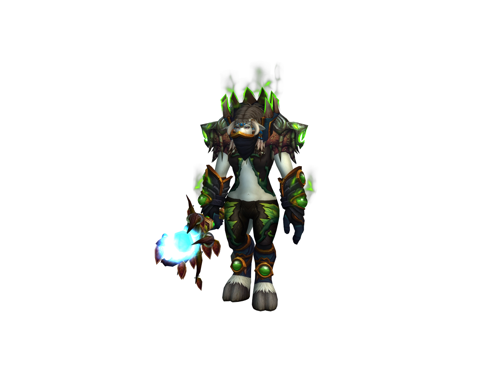 Pocaterra 3D character render
