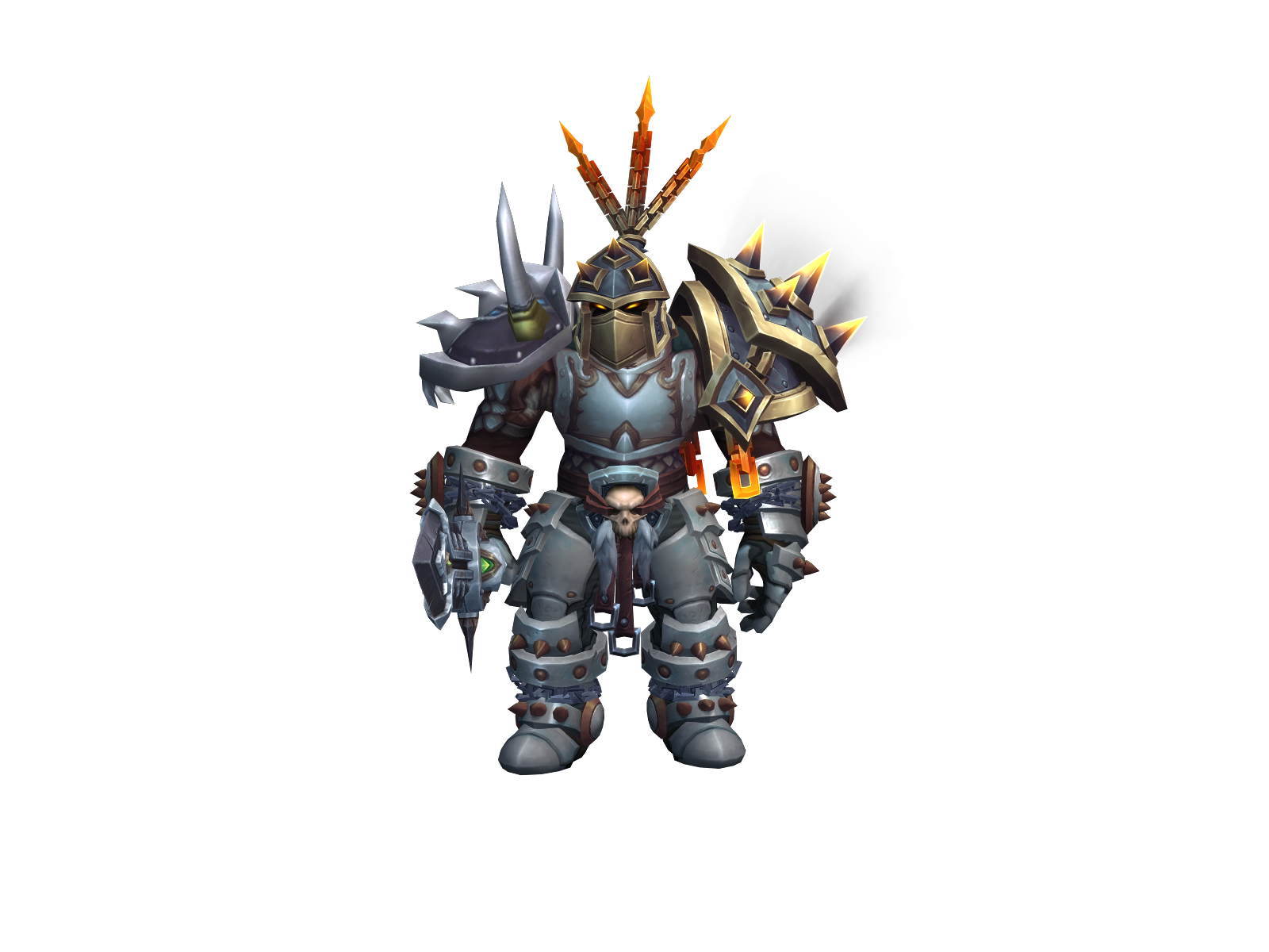 Panzerian 3D character render