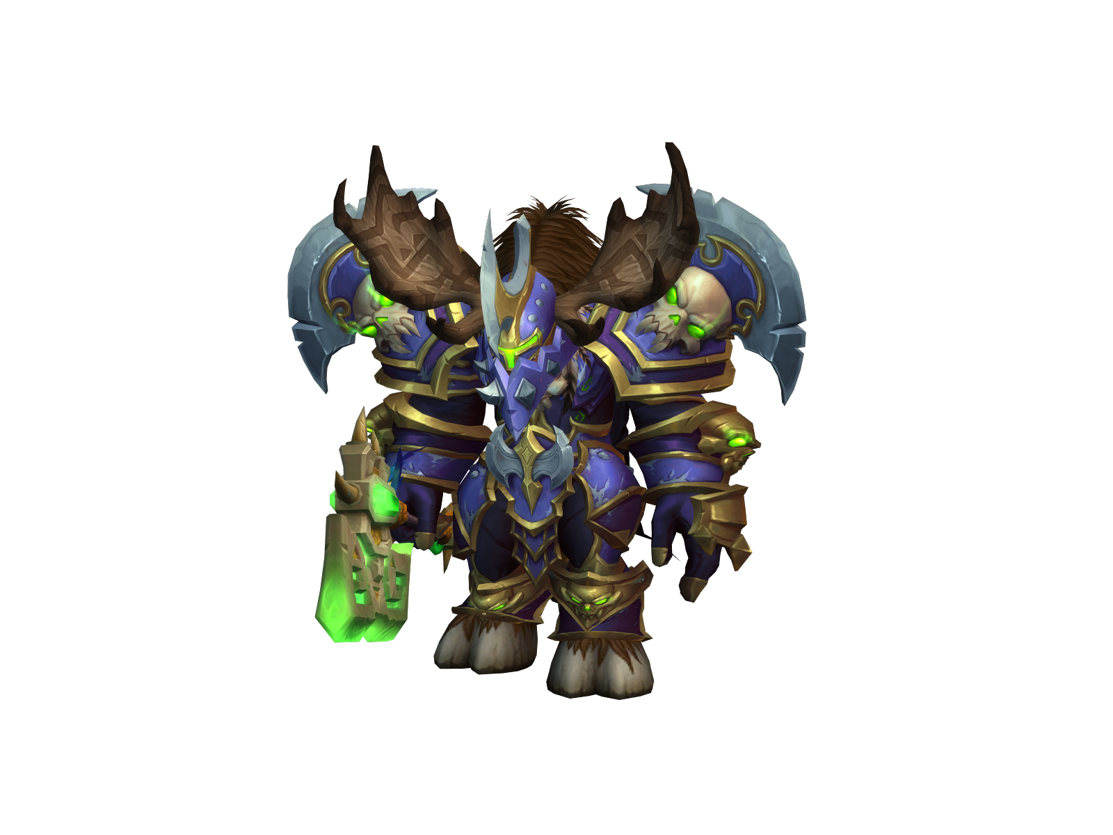 Longhornns 3D character render