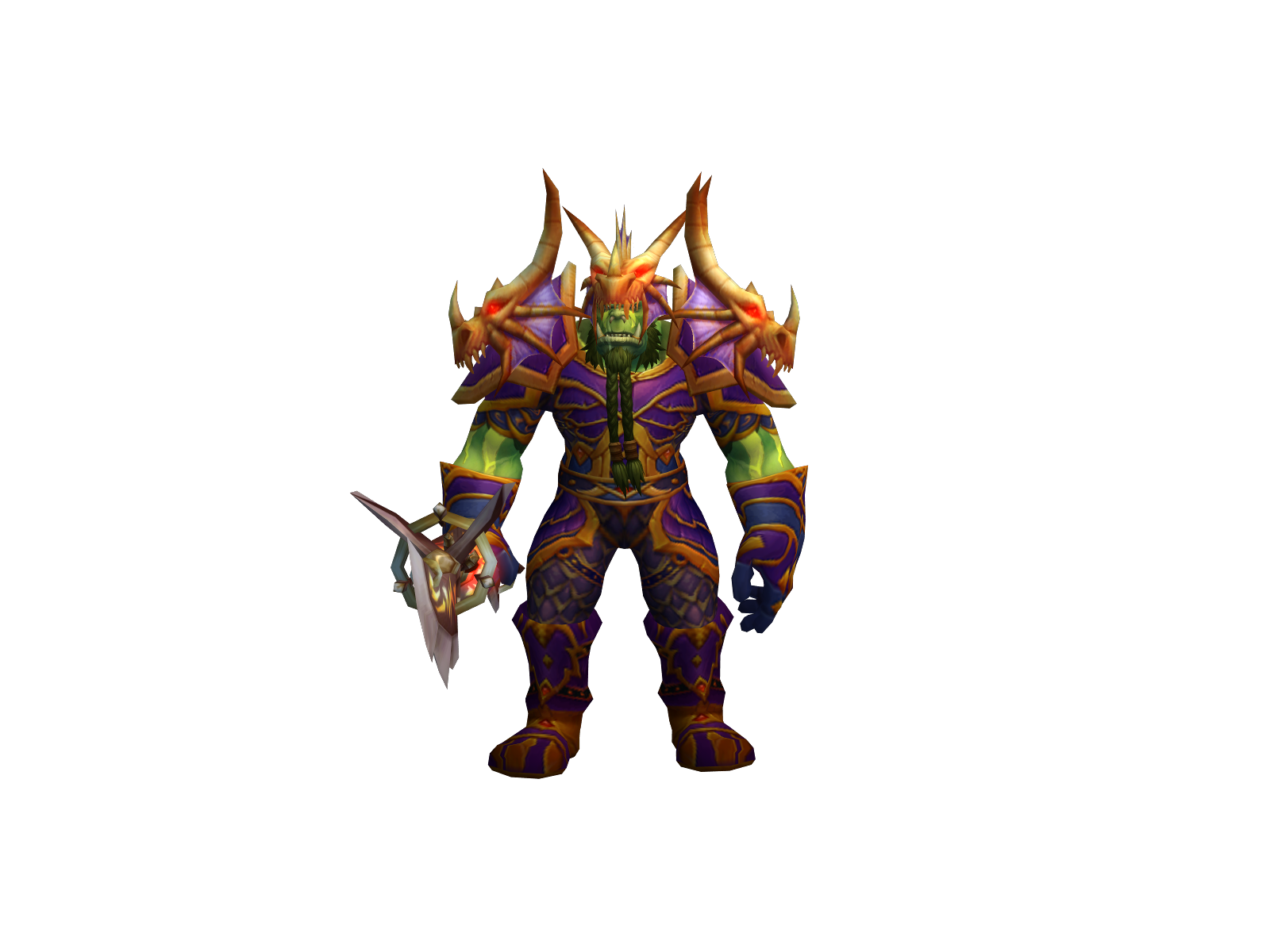 Gankshunt 3D character render