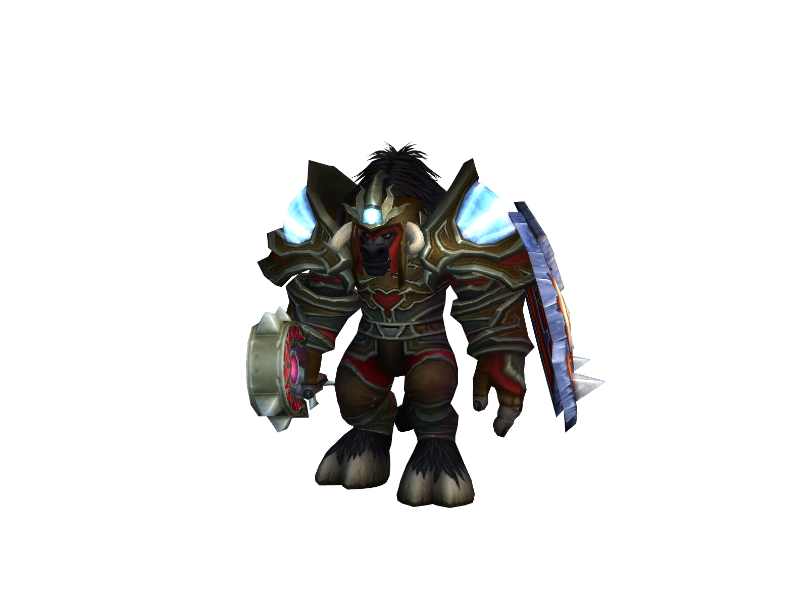 Chudlike 3D character render