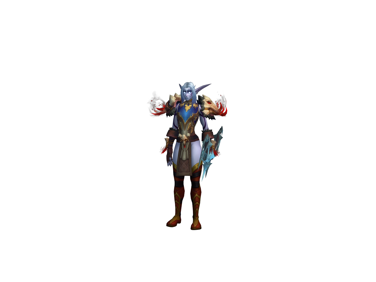 Taming 3D character render