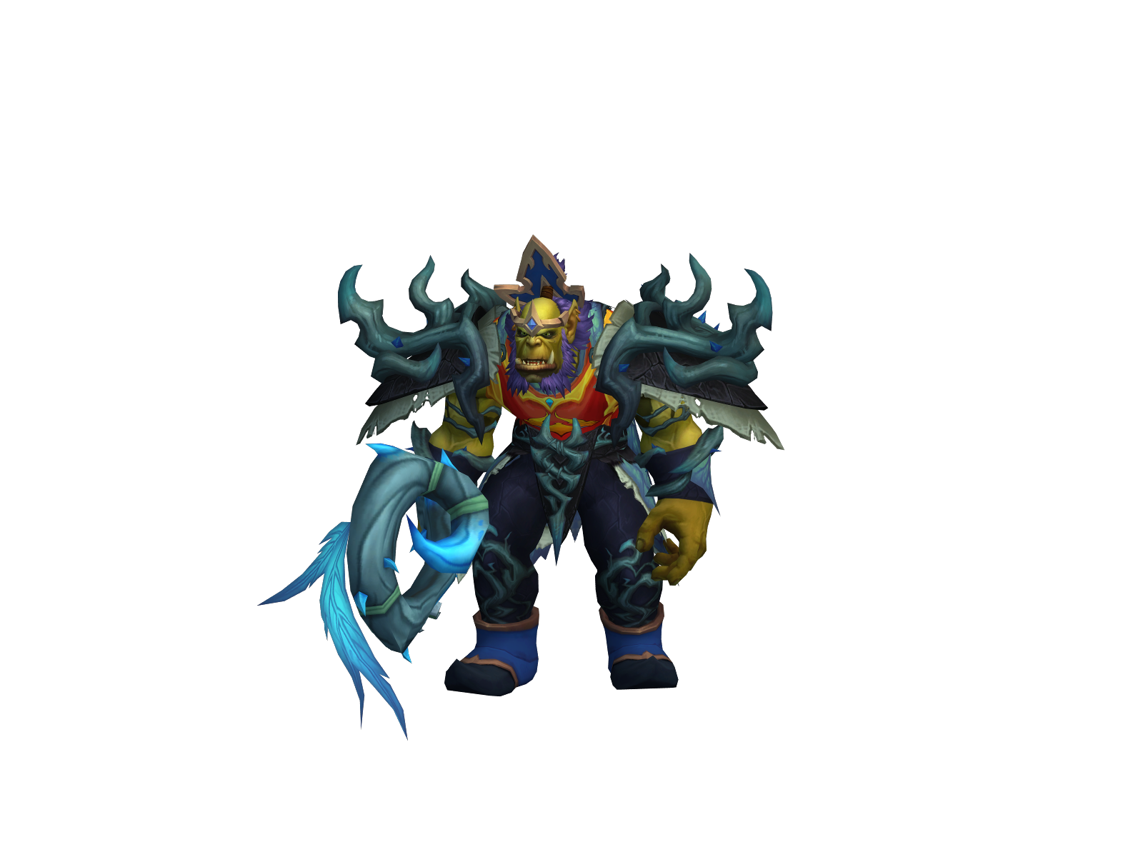 Felslavez 3D character render