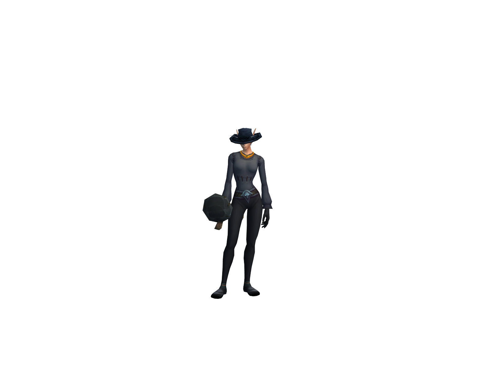 Chillpo 3D character render
